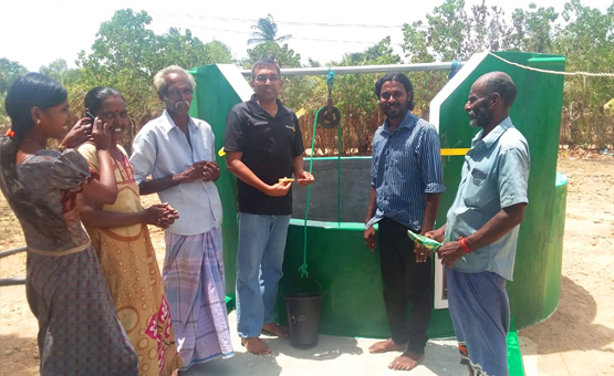 Rotary Club Colombo - Opening wells in Kilinochchi as part of the Well Done Project