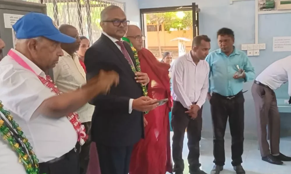 Opening of the Computer Lab - Rotary Club Colombo