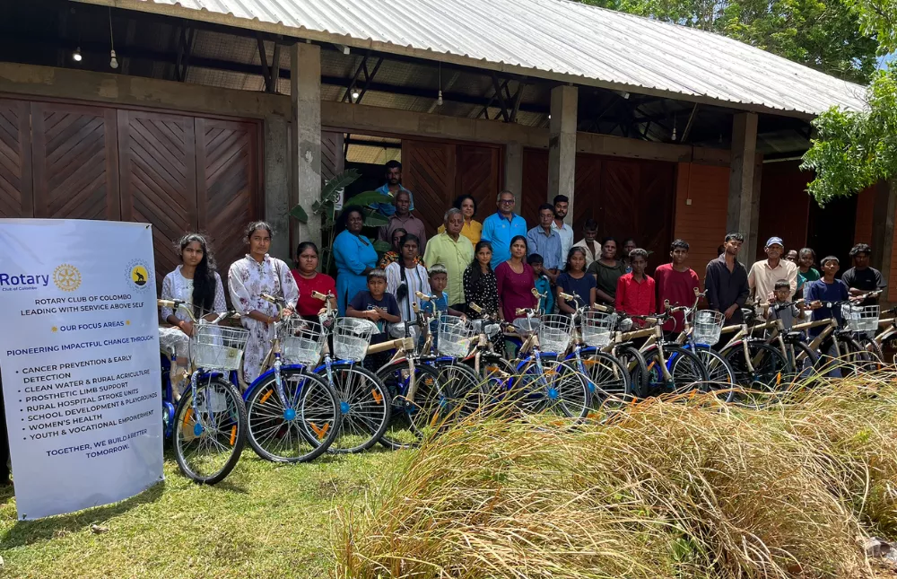 Donation of Bicycles under the Hope on Wheels Project - 012