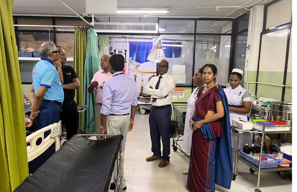 Donation of Electric – Three Function Beds - Rotary Club Colombo