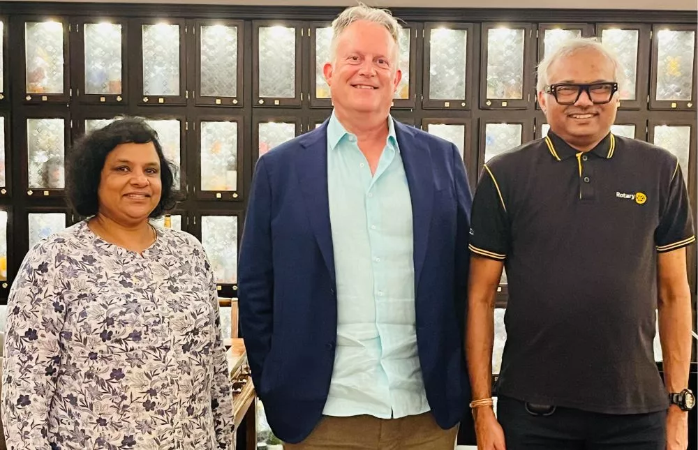 Meetings with Rotarians from other Countries