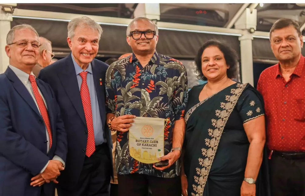 Meetings with Rotarians from other Countries