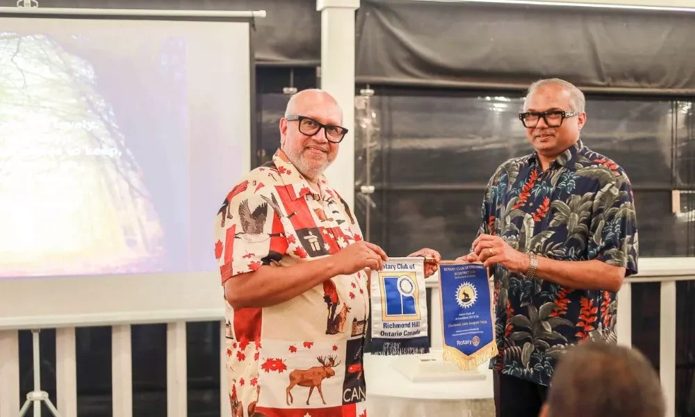 Meetings with Rotarians from other Countries