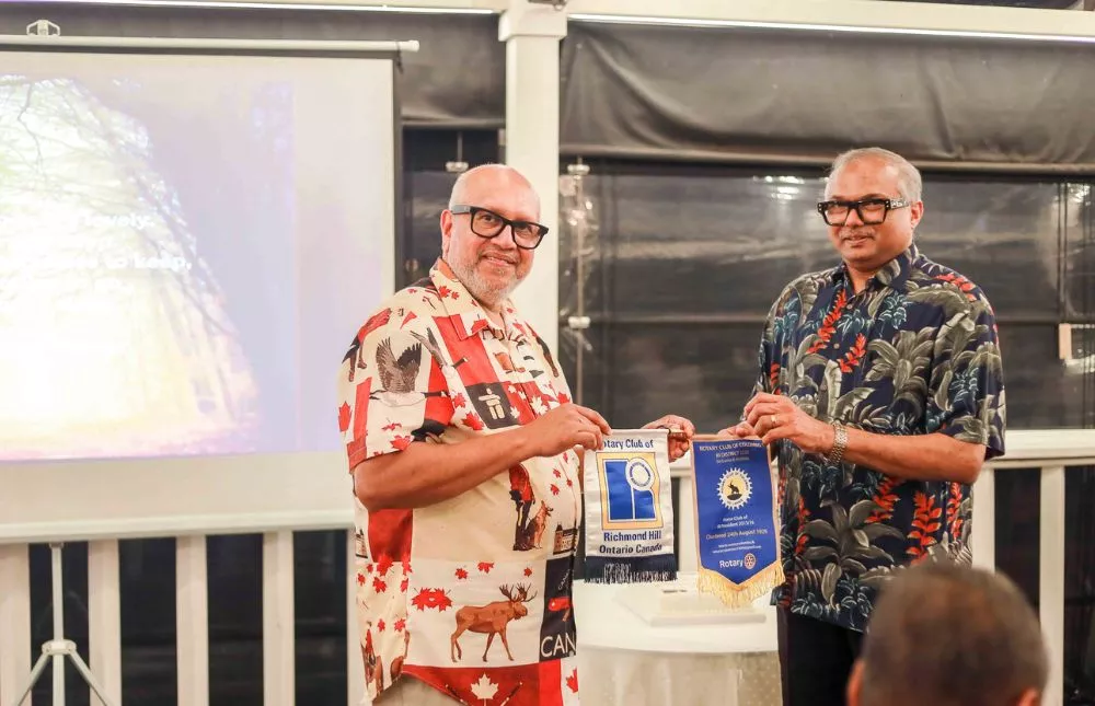 Meetings with Rotarians from other Countries