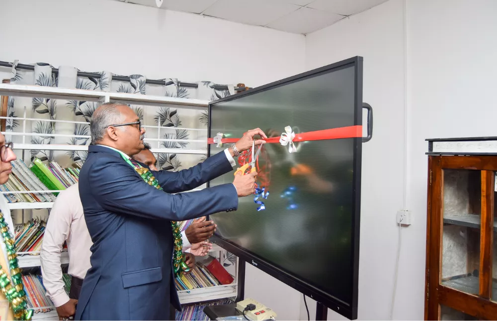 Opening of Library - Rotary Club Colombo