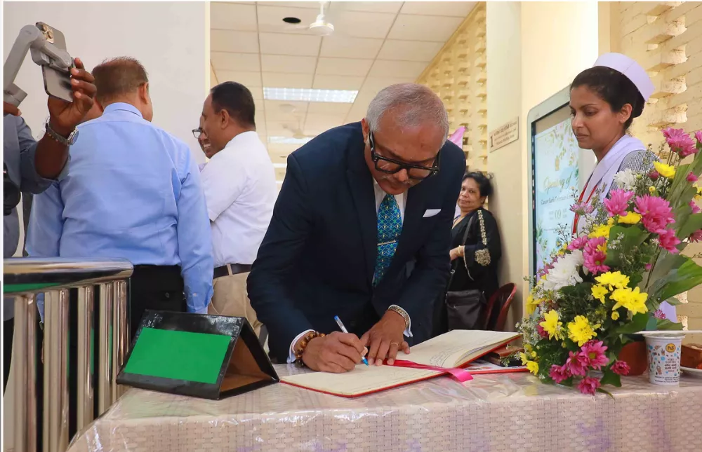 Opening of the Cancer Detection Centre