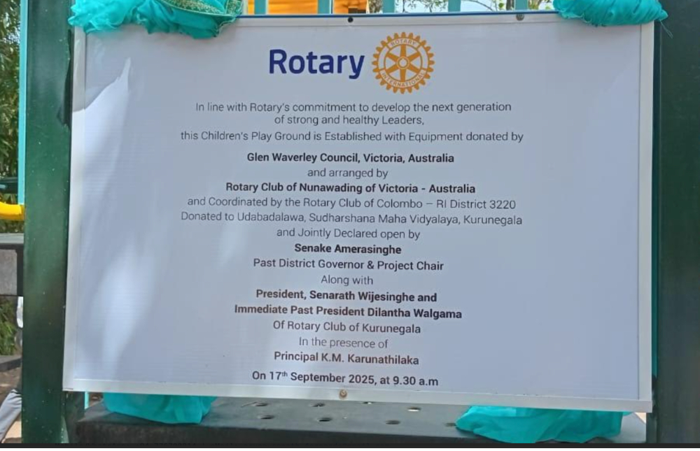 Opening of the New Children’s playground