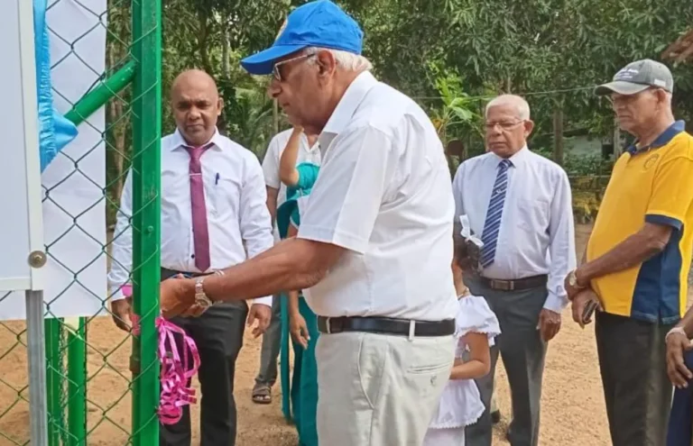 Opening of the Newly Established Children’s Palyground at the Dambadeniya Junior School - Rotary Club Colombo