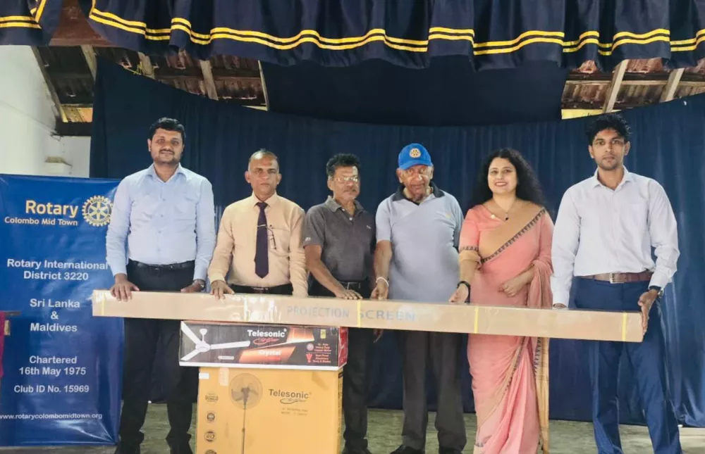 Playground Opening in Siri Seevali Maha Vidyalaya, Kalutara South by Rotary Club Colombo