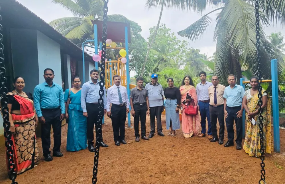 Playground Opening in Siri Seevali Maha Vidyalaya, Kalutara South by Rotary Club Colombo