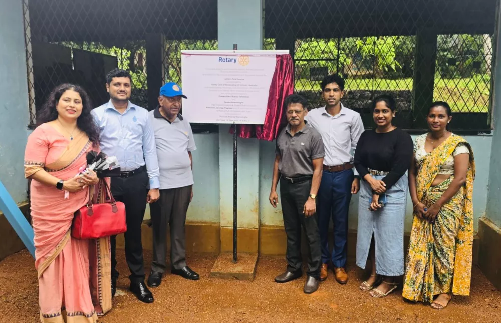 Playground Opening in Siri Seevali Maha Vidyalaya, Kalutara South by Rotary Club Colombo