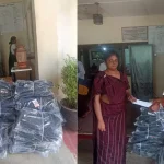 Rotary Club Colombo Donate school Supplies Meegahakivula Divisional Secretariat Office