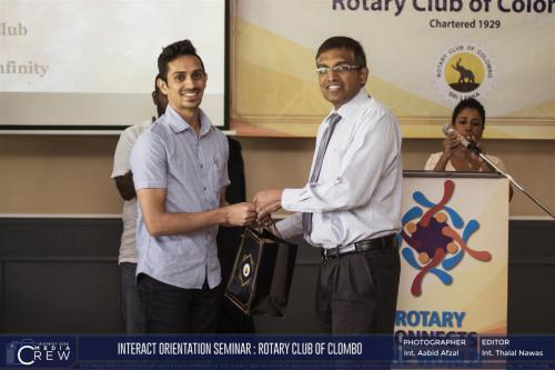 Orientation Seminar for Interact Clubs sponsored by the Rotary club of Colombo (50)