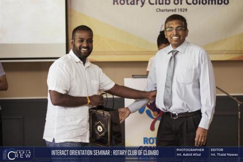 Orientation Seminar for Interact Clubs sponsored by the Rotary club of Colombo (52)