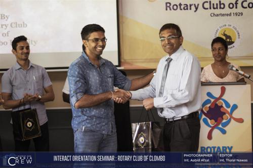 Orientation Seminar for Interact Clubs sponsored by the Rotary club of Colombo (54)