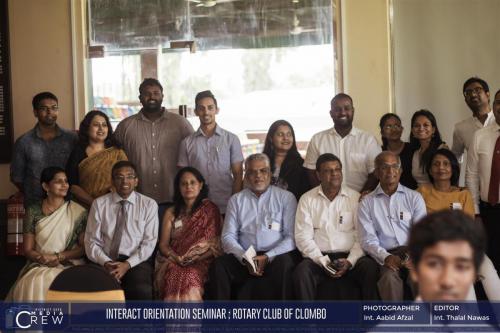 Orientation Seminar for Interact Clubs sponsored by the Rotary club of Colombo (55)