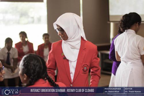 Orientation Seminar for Interact Clubs sponsored by the Rotary club of Colombo (58)