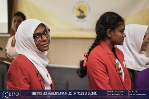 Orientation Seminar for Interact Clubs sponsored by the Rotary club of Colombo (59)