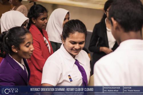 Orientation Seminar for Interact Clubs sponsored by the Rotary club of Colombo (60)