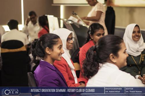Orientation Seminar for Interact Clubs sponsored by the Rotary club of Colombo (61)