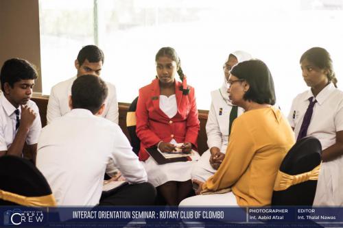 Orientation Seminar for Interact Clubs sponsored by the Rotary club of Colombo (64)