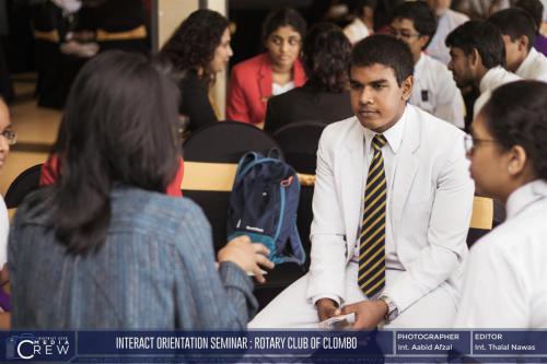 Orientation Seminar for Interact Clubs sponsored by the Rotary club of Colombo (66)