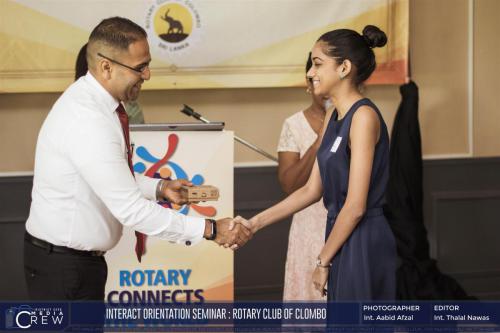 Orientation Seminar for Interact Clubs sponsored by the Rotary club of Colombo (72)