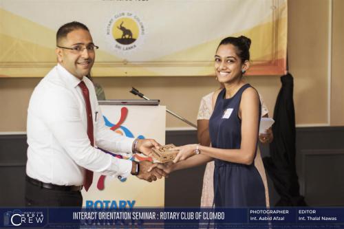 Orientation Seminar for Interact Clubs sponsored by the Rotary club of Colombo (73)