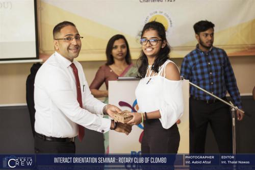 Orientation Seminar for Interact Clubs sponsored by the Rotary club of Colombo (76)